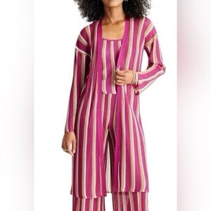 Future Collective x Target pink striped sweater XS NWT